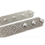 SG Liquid Metal by Sergio Gutierrez BELT2-N Chrome Finish Belt