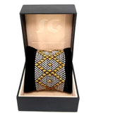 SG Liquid Metal B10 - SS / Gold Titanium (Stainless Steel Bracelet) by Sergio Gutierrez