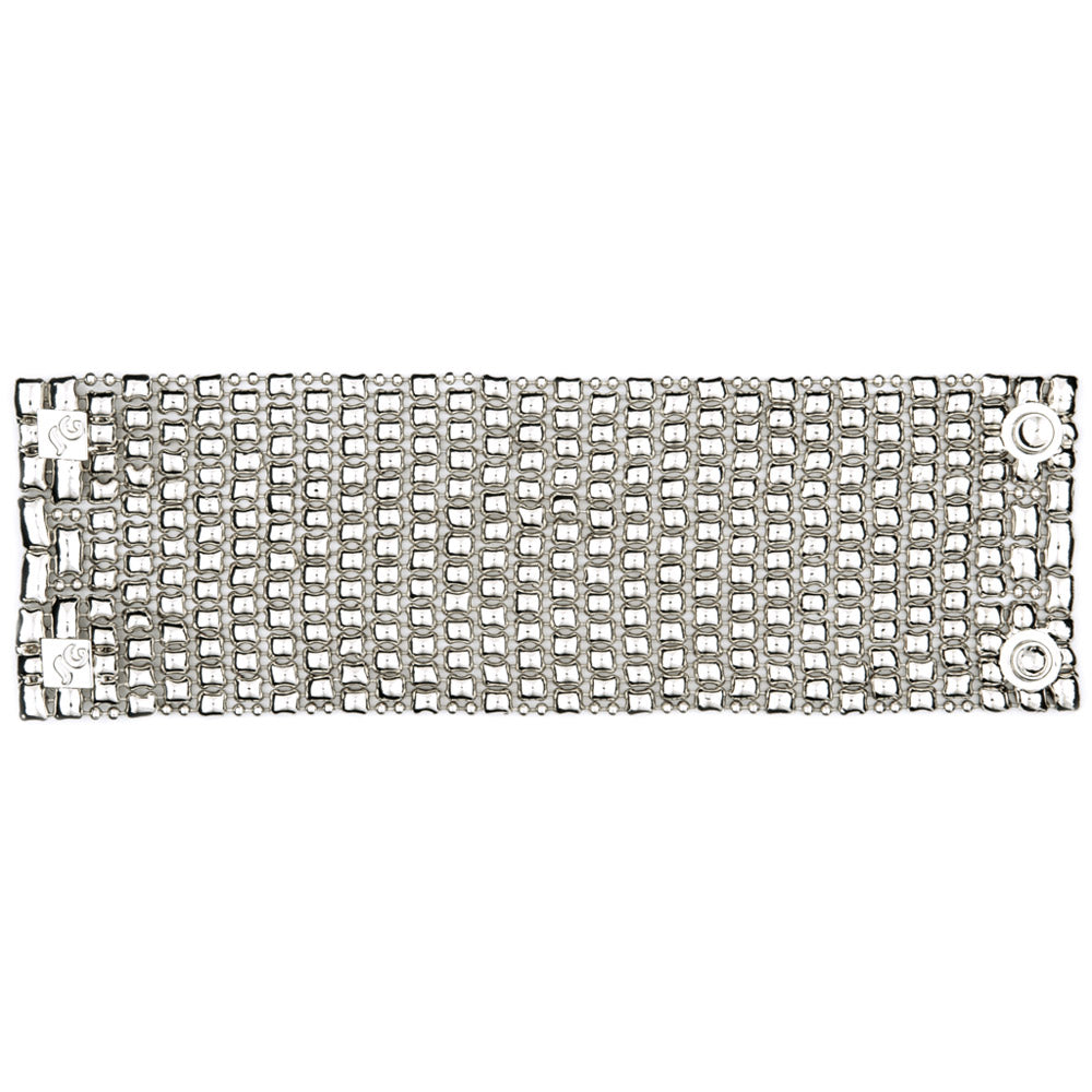 SG Liquid Metal BQ3-N Chrome Finish Bracelet by Sergio Gutierrez