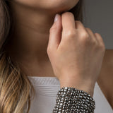 SG Liquid Metal BQ3-N Chrome Finish Bracelet by Sergio Gutierrez