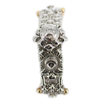SG Liquid Metal Bracelet by Sergio Gutierrez BX1Z-N Chrome and Gold Finish Bracelet