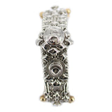 SG Liquid Metal Bracelet by Sergio Gutierrez BX1Z-N Chrome and Gold Finish Bracelet
