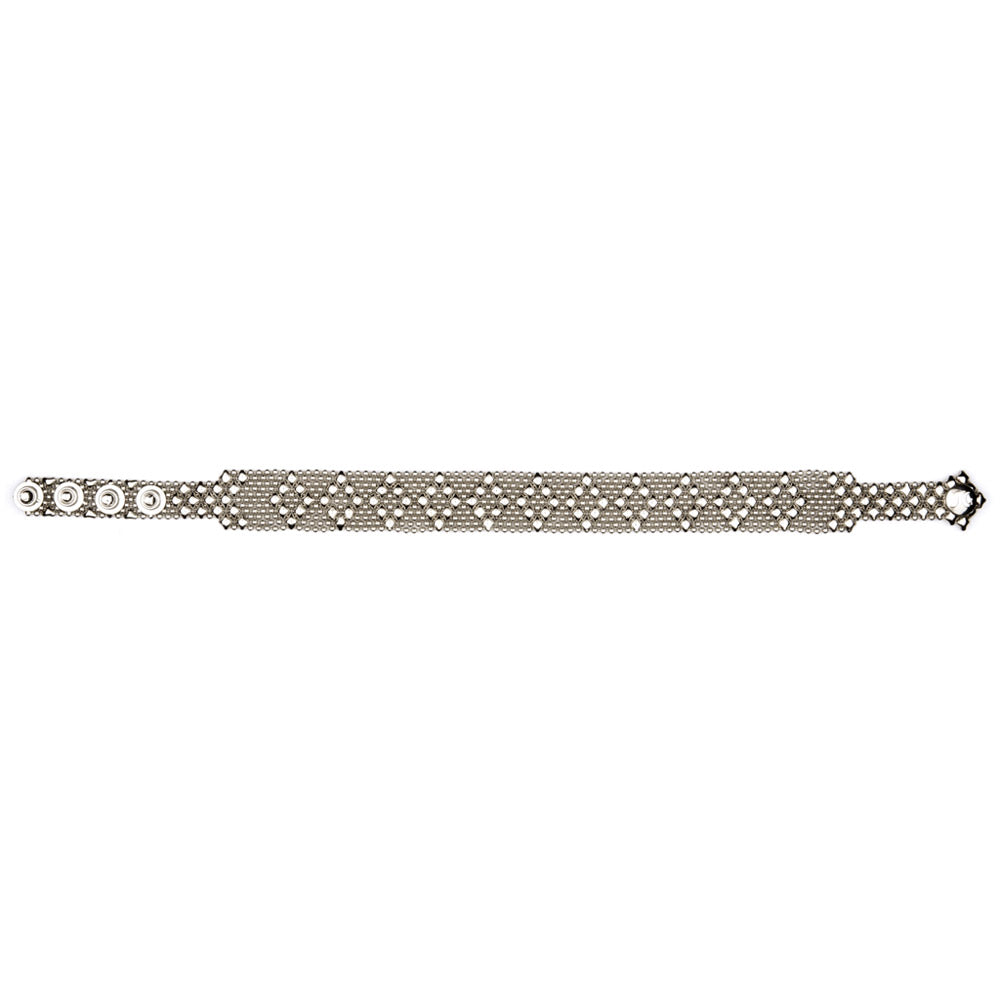 SG Liquid Metal C4-N Chrome Finish Choker by Sergio Gutierrez