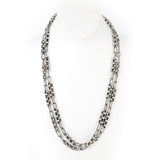 SG Liquid Metal CH1-AS Antique Silver Necklace