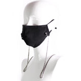 SG Liquid Metal CHMA-2-N (Chrome Finish) Chain Mask Necklace Accessories by Sergio Gutierrez
