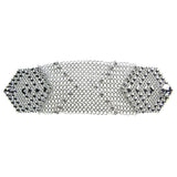 SG Liquid Metal CMB5-N Chrome Finish Bracelet by Sergio Gutierrez