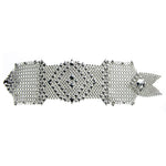 SG Liquid Metal CMB9-N Chrome Finish Bracelet by Sergio Gutierrez
