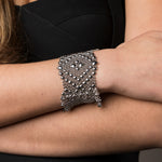 SG Liquid Metal CMB9-N Chrome Finish Bracelet by Sergio Gutierrez