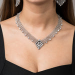 SG Liquid Metal Chainmail CMNeck1 Z – AS (antique silver finish) Necklace by Sergio Gutierrez