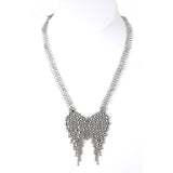 SG Liquid Metal CMNECK3-N Chrome Finish Necklace by Sergio Gutierrez