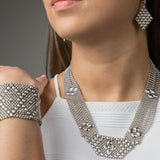 SG Liquid Metal E17 - AS Antique Silver Finish Earrings by Sergio Gutierrez