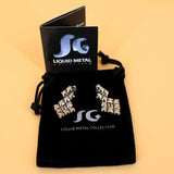 SG Liquid Metal E2 - SS (Stainless Steel Earring)