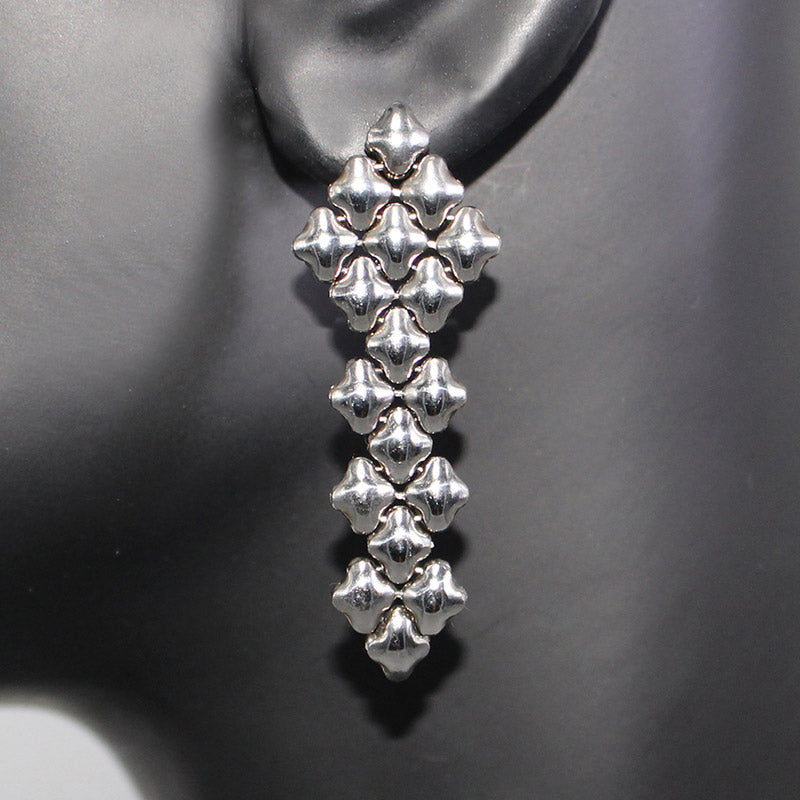 SG Liquid Metal E3 - SS (Stainless Steel Earring) by Sergio Gutierrez