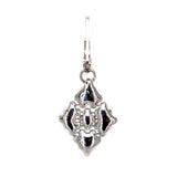 SG Liquid Metal E34 - AS Antique Silver Finish Earrings by Sergio Gutierrez