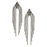 SG Liquid Metal E42 - AS Antique Silver Finish Earrings by Sergio Gutierrez
