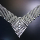 SG Liquid Metal Chainmail CMNeck2 Z – AS (antique silver finish) Necklace by Sergio Gutierrez