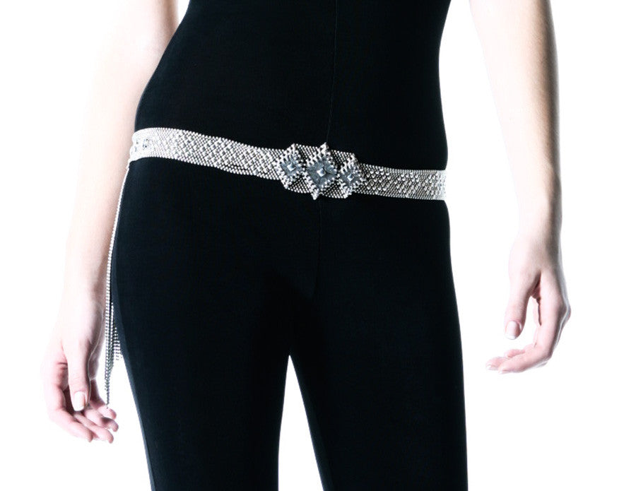 SG Liquid Metal XBelt 2 – Nickel Chrome Finish Belt by Sergio Gutierrez