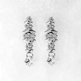 SG Liquid Metal ICE3-N Ice Collection (Chrome Finish) Earrings by Sergio Gutierrez