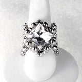 SG Liquid Metal ICR3-N Ice Collection (Chrome Finish) Ring by Sergio Gutierrez