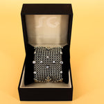 SG Liquid Metal Chainmail by Sergio Gutierrez CMB4 Z - AS (antique silver finish) Bracelet