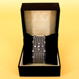 SG Liquid Metal Chainmail by Sergio Gutierrez CMB2 Z - AS (antique silver finish) Bracelet