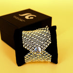 SG Liquid Metal Chainmail CMB6 Z - AS (antique silver finish) BraceletSG Liquid Metal Chainmail CMB6 Z - AS (antique silver finish) Bracelet by Sergio Gutierrez