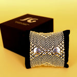 SG Liquid Metal Chainmail CMB7ZCR - AS (antique silver finish) Bracelet by Sergio Gutierrez