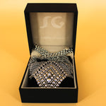 SG Liquid Metal Chainmail CMNeck2 Z – AS (antique silver finish) NecklaceSG Liquid Metal Chainmail CMNeck2 Z – AS (antique silver finish) Necklace by Sergio Gutierrez