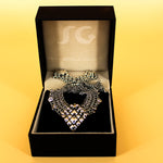 SG Liquid Metal Chainmail CMNeck1 Z – AS (antique silver finish) Necklace by Sergio Gutierrez