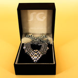 SG Liquid Metal Chainmail CMNeck1 Z – AS (antique silver finish) Necklace by Sergio Gutierrez