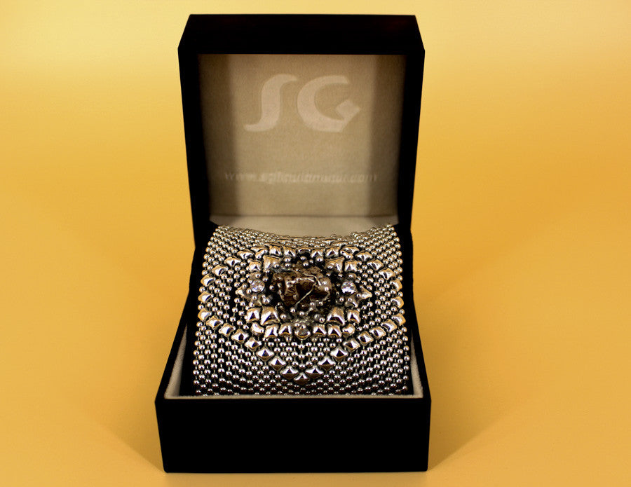 SG Liquid Metal LEB 3846 – One of a kind BraceletSG Liquid Metal LEB 3846 – One of a kind Bracelet by Sergio Gutierrez