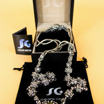 SG Liquid Metal LEN 3971 – AS (antique silver finish) Necklace by Sergio Gutierrez