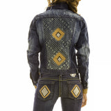 SG Liquid Metal 201 Blue Indigo Jacket by Sergio Gutierrez
