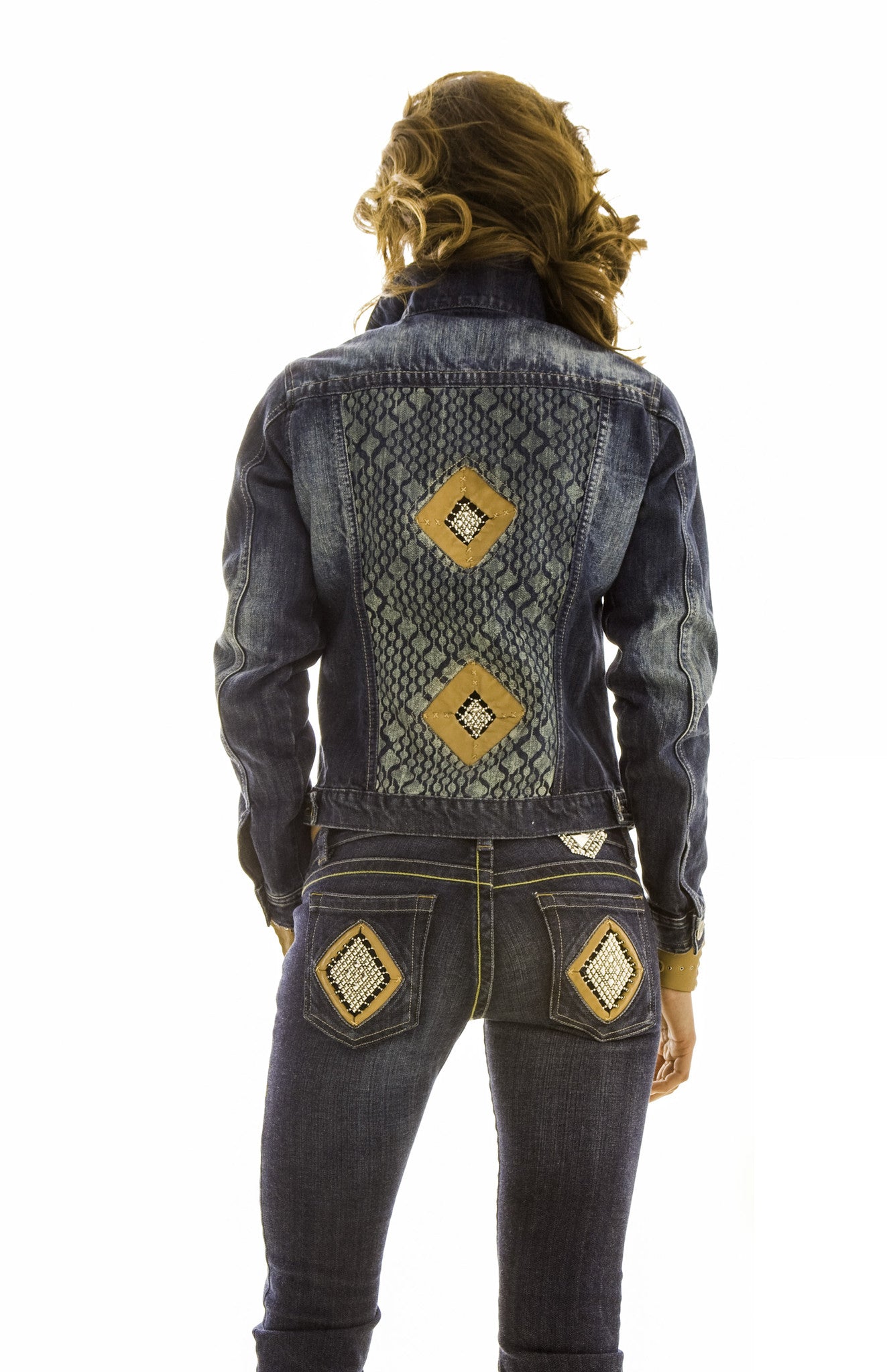 SG Liquid Metal 201 Blue Indigo Jacket by Sergio Gutierrez
