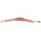 SG Liquid Metal MINI-C-RG Rose Gold Finish Bracelet by Sergio Gutierrez