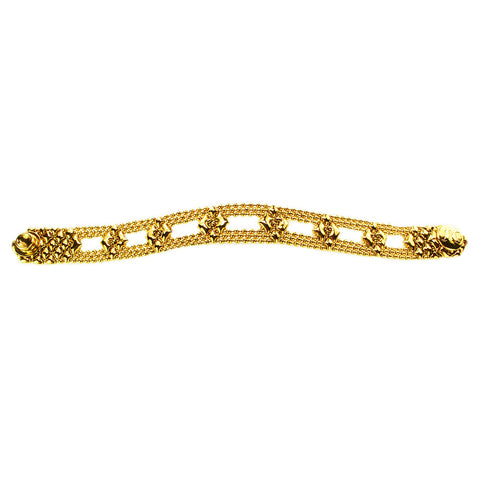 SG Liquid Metal MINI-D-AG Antique Gold Finish Bracelet by Sergio Gutierrez