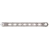 SG Liquid Metal MINI D - AS Antique Silver Bracelet by Sergio Gutierrez