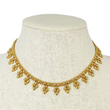 SG Liquid Metal MINI-J-G24K Gold 24K Finish NECKLACE by Sergio Gutierrez