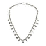 SG Liquid Metal MINI-J-N - Chrome Finish Necklace by Sergio Gutierrez
