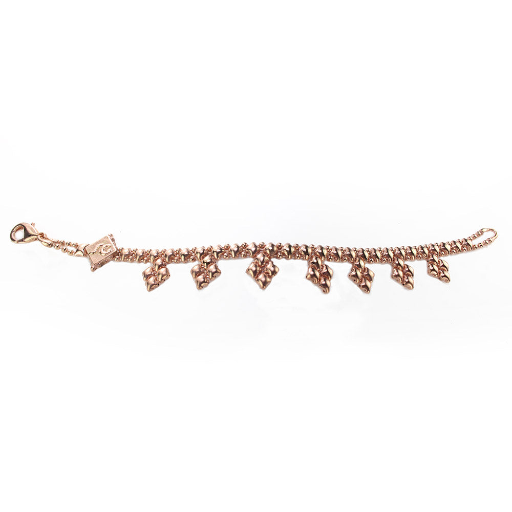SG Liquid Metal MINI-K-RG Rose Gold Finish Bracelet by Sergio Gutierrez