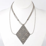 SG Liquid Metal Necklace1 - SS (Stainless Steel Necklace) by Sergio Gutierrez