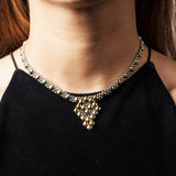 SG Liquid Metal Necklace G - SS / Gold Titanium (Stainless Steel Necklace) by Sergio Gutierrez