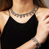 SG Liquid Metal Necklace J - SS (Stainless Steel Necklace) by Sergio Gutierrez