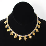 SG Liquid Metal Necklace J - SS / Gold Titanium (Stainless Steel Necklace) by Sergio Gutierrez