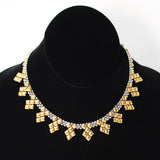 SG Liquid Metal Necklace J - SS / Gold Titanium (Stainless Steel Necklace) by Sergio Gutierrez
