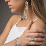 SG Liquid Metal RING1-N Chrome Finish Ring by Sergio Gutierrez