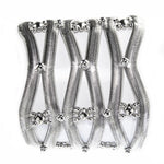 SG Liquid Metal SNB4-N Chrome Finish Bracelet by Sergio Gutierrez