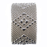 SG Liquid Metal TB32-N Chrome Finish Bracelet by Sergio Gutierrez