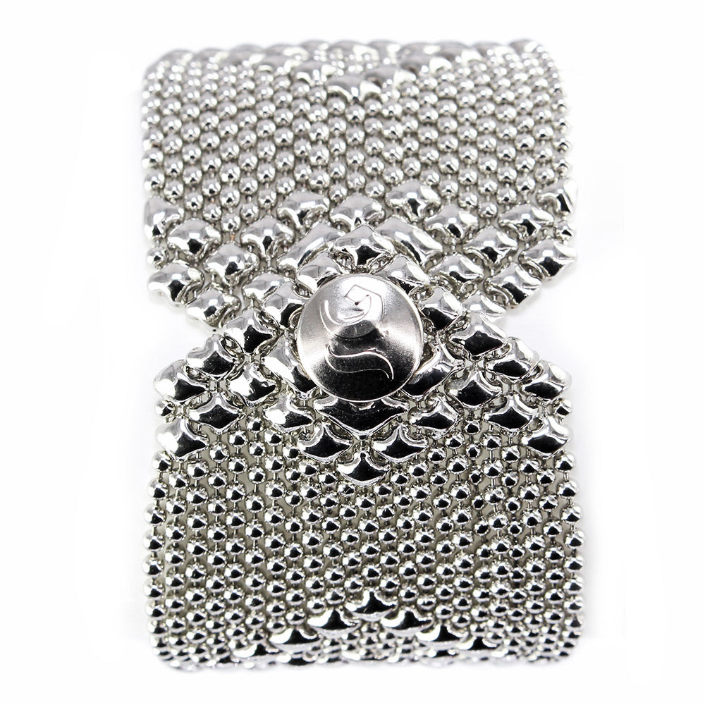 SG Liquid Metal TB33-N Chrome Finish BraceletSG Liquid Metal TB33-N Chrome Finish Bracelet by Sergio Gutierrez
