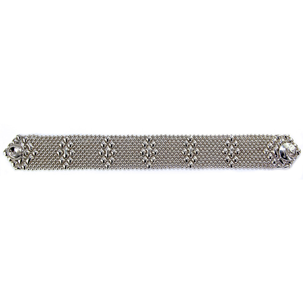 SG Liquid Metal TB34-N Chrome Finish Bracelet by Sergio Gutierrez